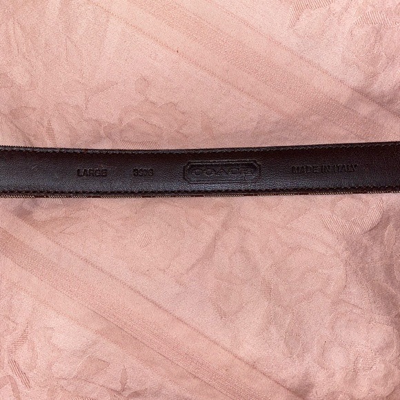 Coach Thin Belt - Picture 4 of 6